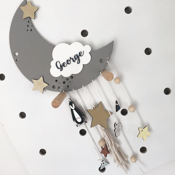 Customise Moon Keepsake Wall Hanging