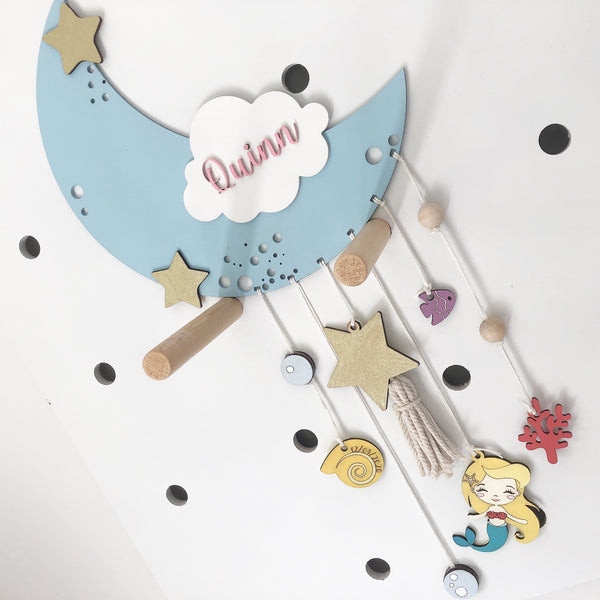 Customise Moon Keepsake Wall Hanging